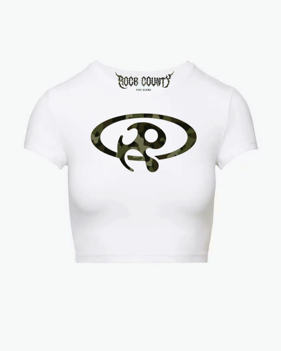 RockCounty Military Baby tee