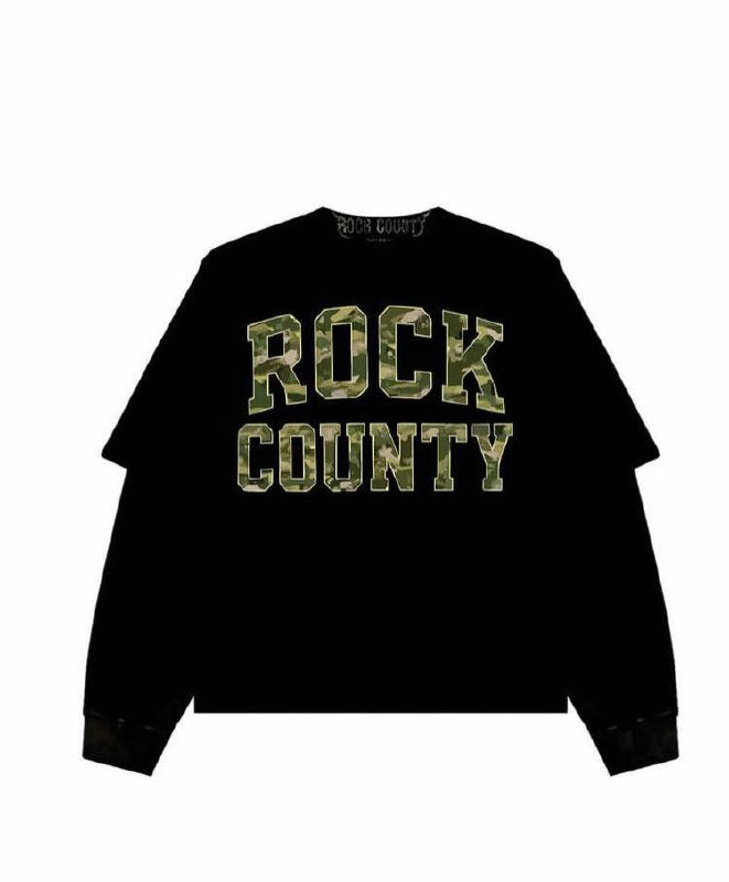 RockCounty Military Thermal Tee