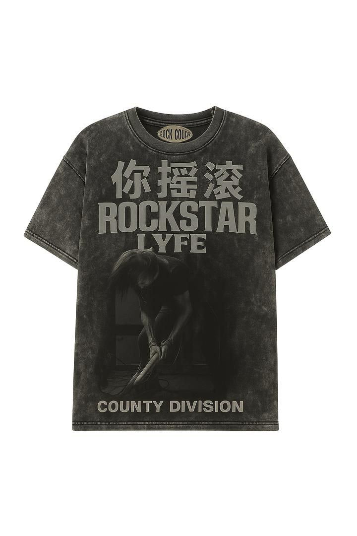 RockCounty Rockstarlyfe Acid tee