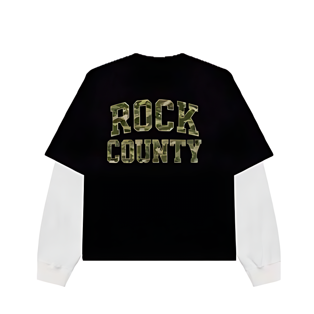 RockCounty Military Thermal Tee