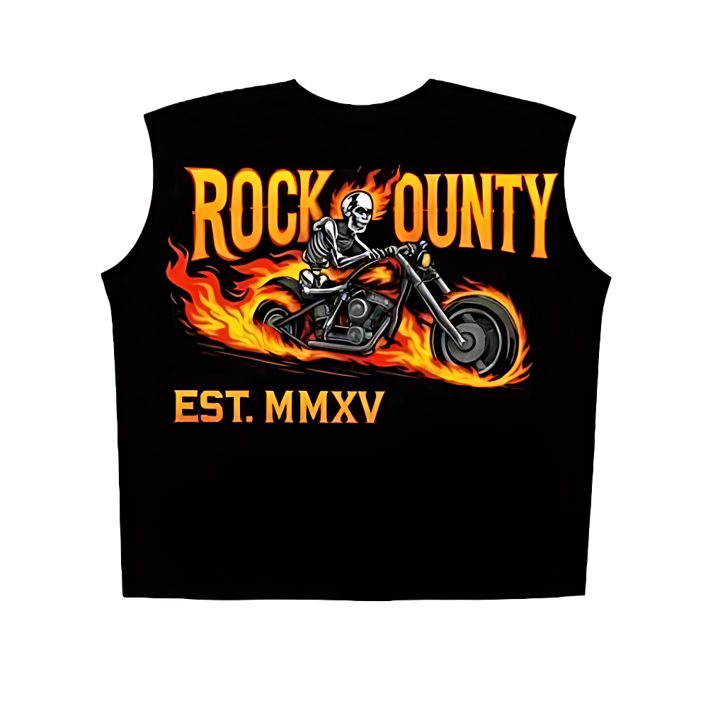 RockCounty Ghost rider vest