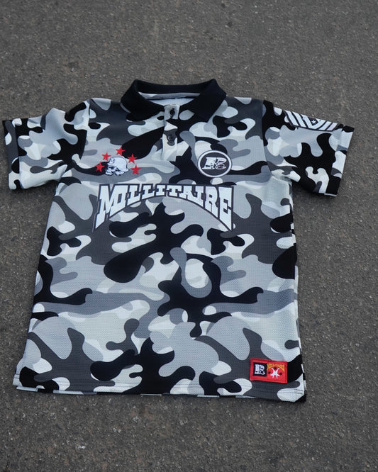 RockCounty Militaire Camo Polo