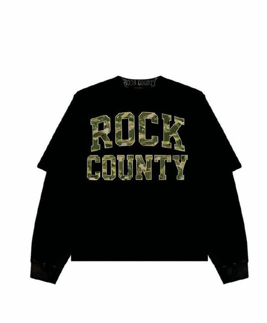 RockCounty Military Thermal Tee