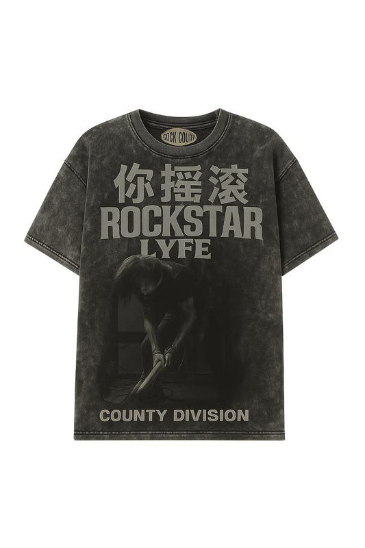 RockCounty Rockstarlyfe Acid tee