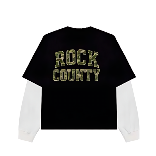 RockCounty Military Thermal Tee